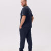 BLUZKA MEDYCZNA MĘSKA – SCRUBS – BASIC – NAVY - obrazek 3
