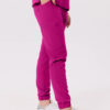 SPODNIE MEDYCZNE DAMSKIE - SCRUBS JOGGER - BASIC - AMARANT